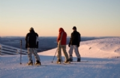 Åka skidor är toppen!