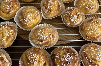 Jättegoda saffransbullar