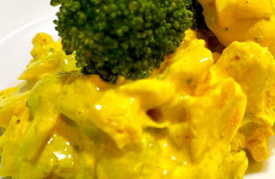 Fläskfilégryta med curry