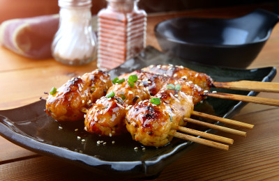 Asiatiska kycklingköttbullar