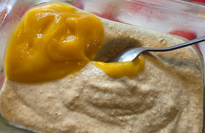 Havrefrutti med mango