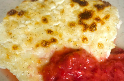 Proteinrik ostkaka med keso